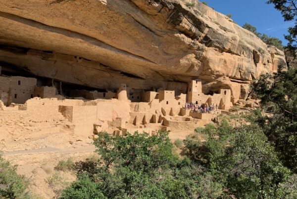 Cliff Palace at Mesa Verde National park.